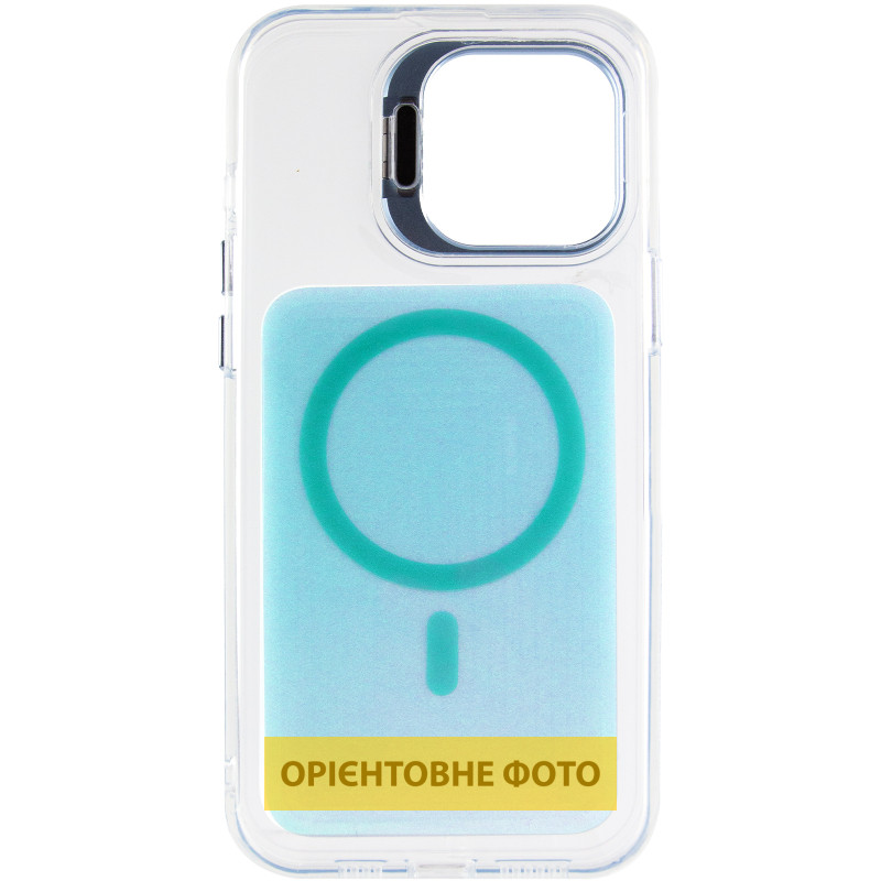 Чехол TPU+PC Jewel Sparkle with Magnetic Fit для Apple iPhone 15 (6.1") Херсон - зображення 3