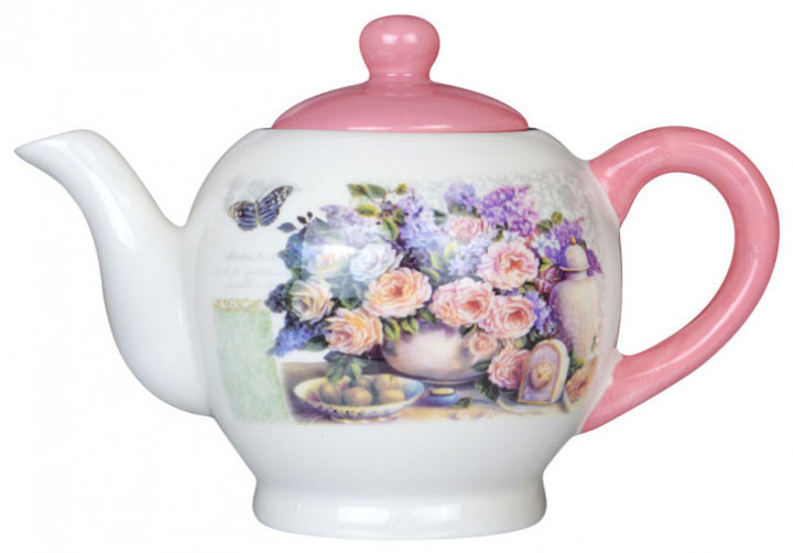 Чайник заварювальний Lefard Рожевий букет 358-804 730 мл Київ - зображення 1