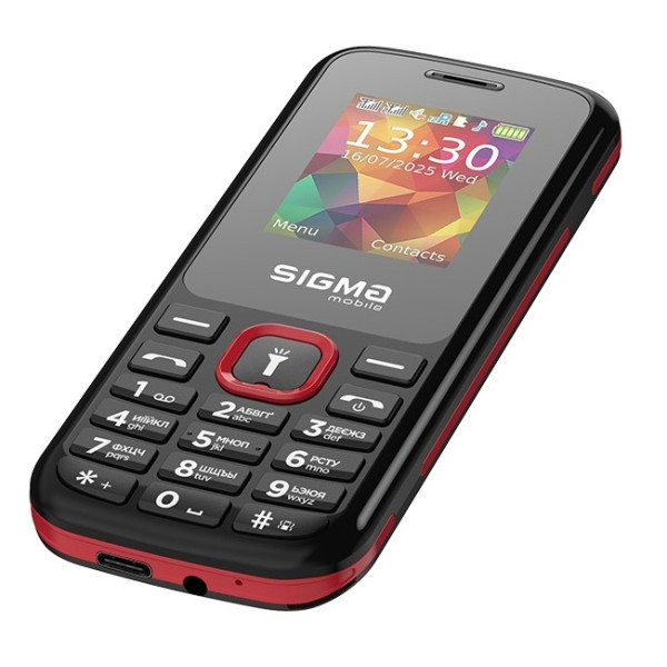Телефон Sigma mobile X-Style 171 MINI Black-Red Харків - зображення 3