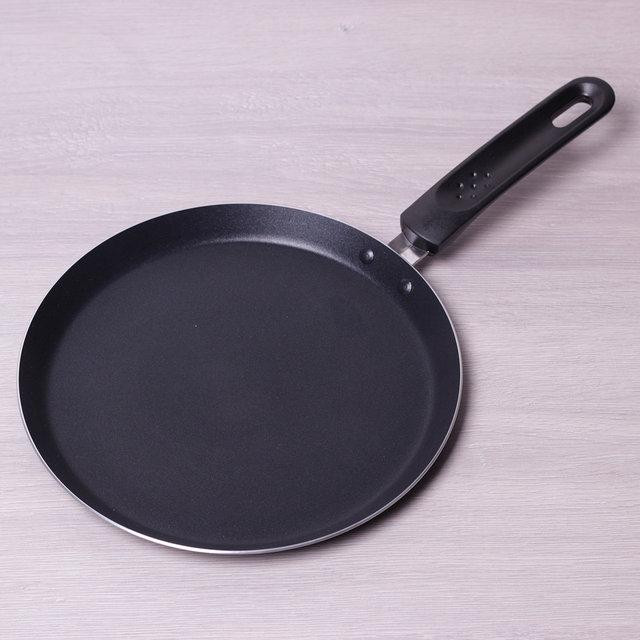 Сковорода млинна з литого алюмінію з антипригарним покриттям 24 см Kamille a0602 Киев - изображение 1