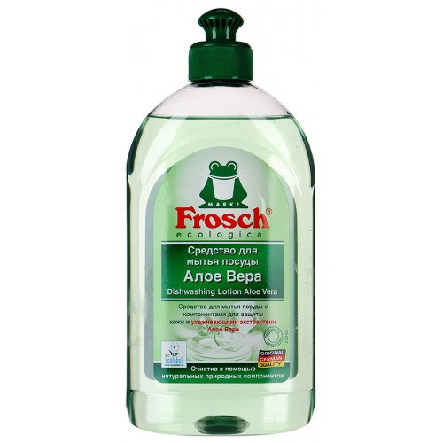 Бальзам для посуду 500 мл Алое Віра Frosch 4009175164537 Київ - зображення 1