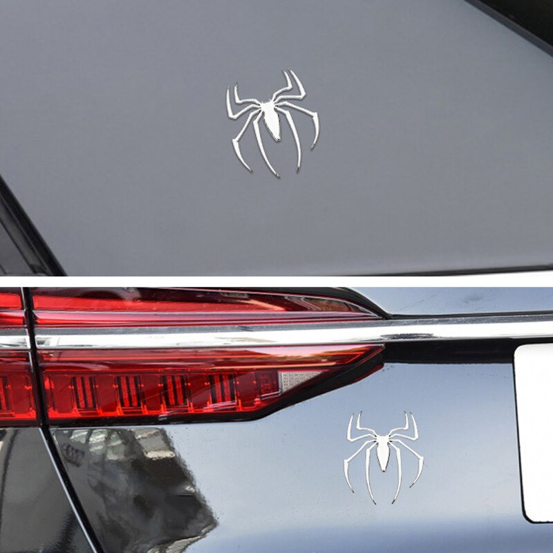Наклейка Паук Металлическая на авто-мото Київ - зображення 2