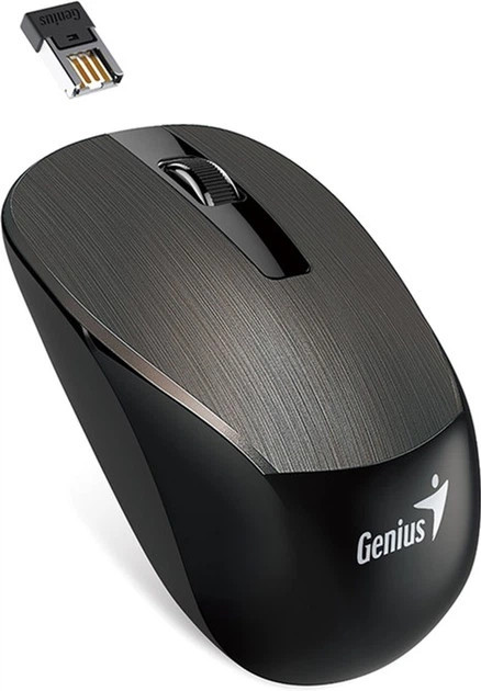 Мышь компьютерная безпроводная Genius NX-7015 Chocolate NP 31030019401 шоколадная Киев - изображение 3