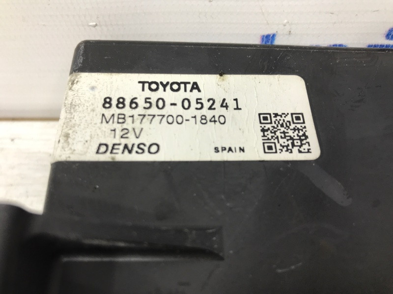 Блок управления кондиционером Toyota Avensis T27 1.8 БЕНЗИН 2ZRFAE 2009 (б/у) Київ - зображення 3