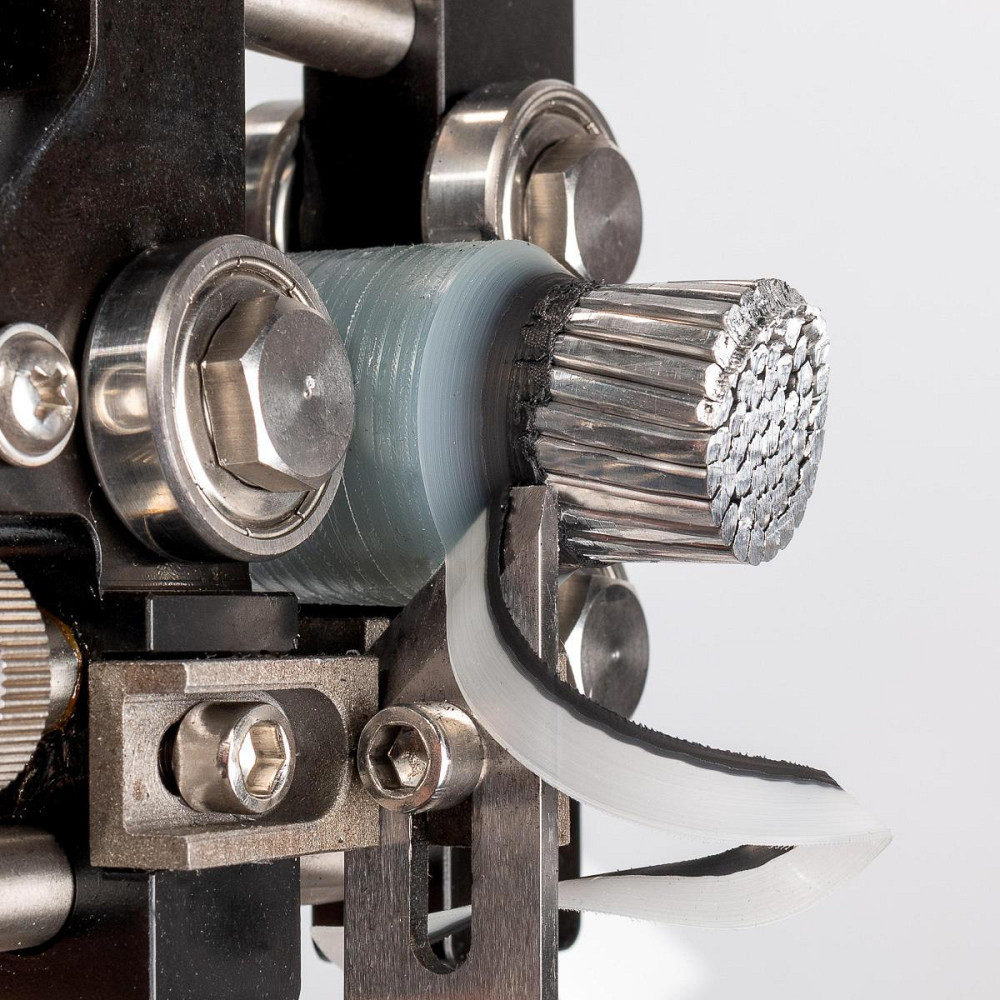 Инструмент для снятия изоляции кабелей из сшитого полиэтилена и полупроводникового экрана ø22-45мм   Харків - зображення 6