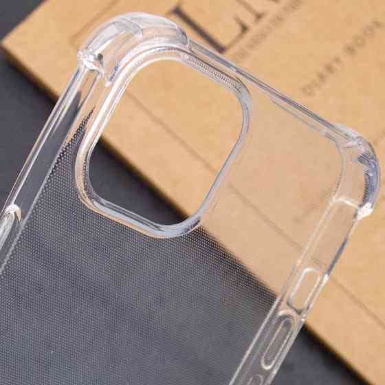 TPU чехол GETMAN Ease logo усиленные углы для Apple iPhone 15 Plus (6.7") Херсон