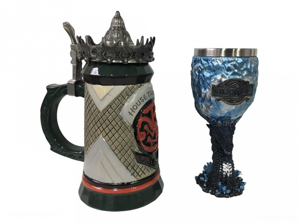 Подарочный набор Кружка Game Of Thrones House Targaryen Fire And Blood Игра Престолов и Бокал Київ - зображення 3