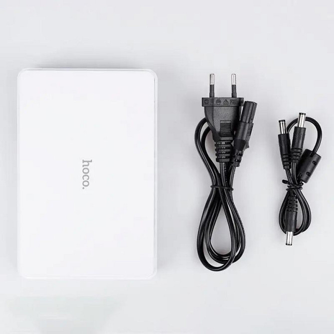 Источник бесперебойного питания Hoco DB25 Plus Smart Mini UPS для роутеров 5V/9V/12V 10000 mAh Херсон - изображение 6