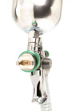 Краскопульт пневматический MASTERTOOL HVLP GLAZE ВАЛБ 600 мл Ø 1,3 мм круглый/плоский факел 150-220  Харків