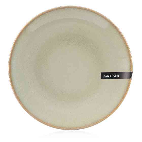 Тарілка десертна Ardesto Lecco AR-2919-LRG 19.5 см сіра Киев