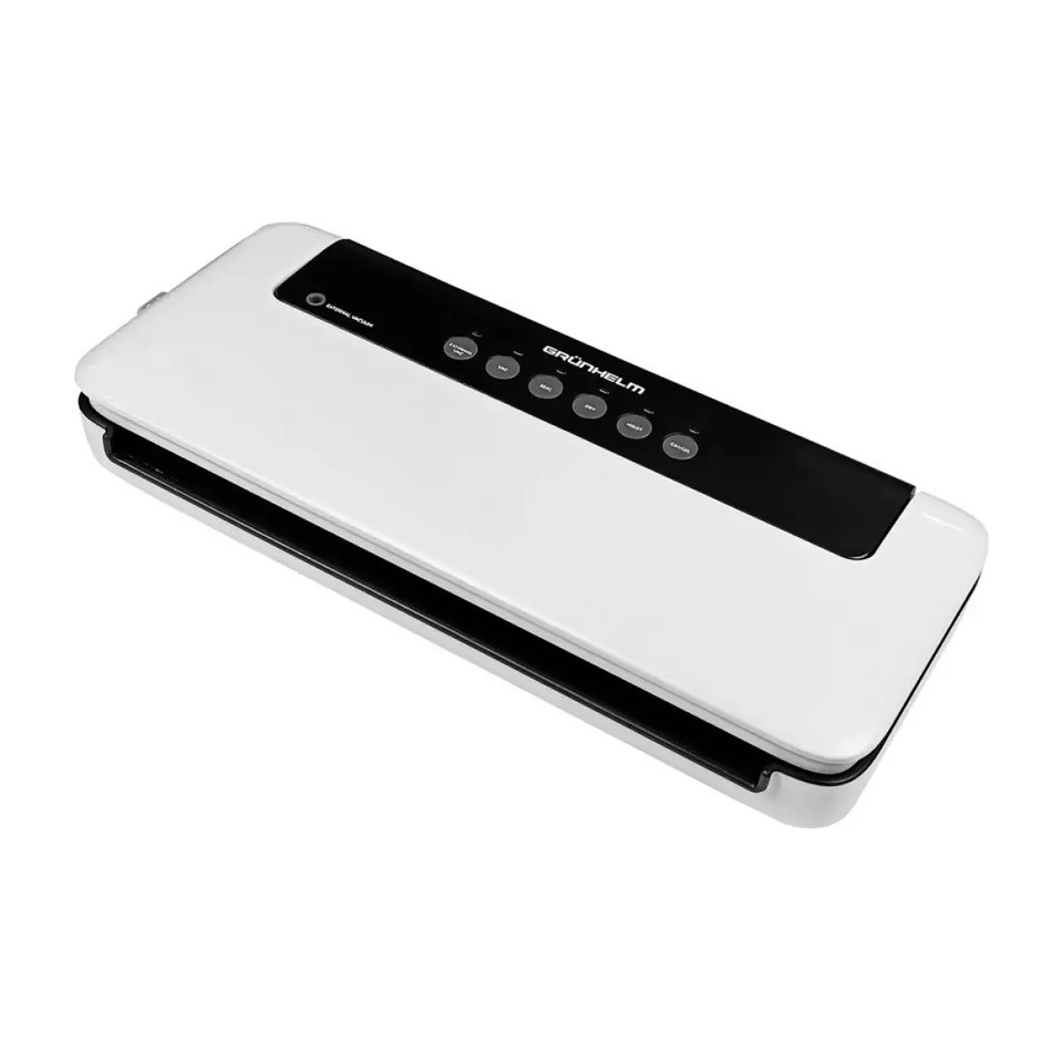 Вакууматор Grunhelm GV 110 BW 120 Вт белый Київ - зображення 2