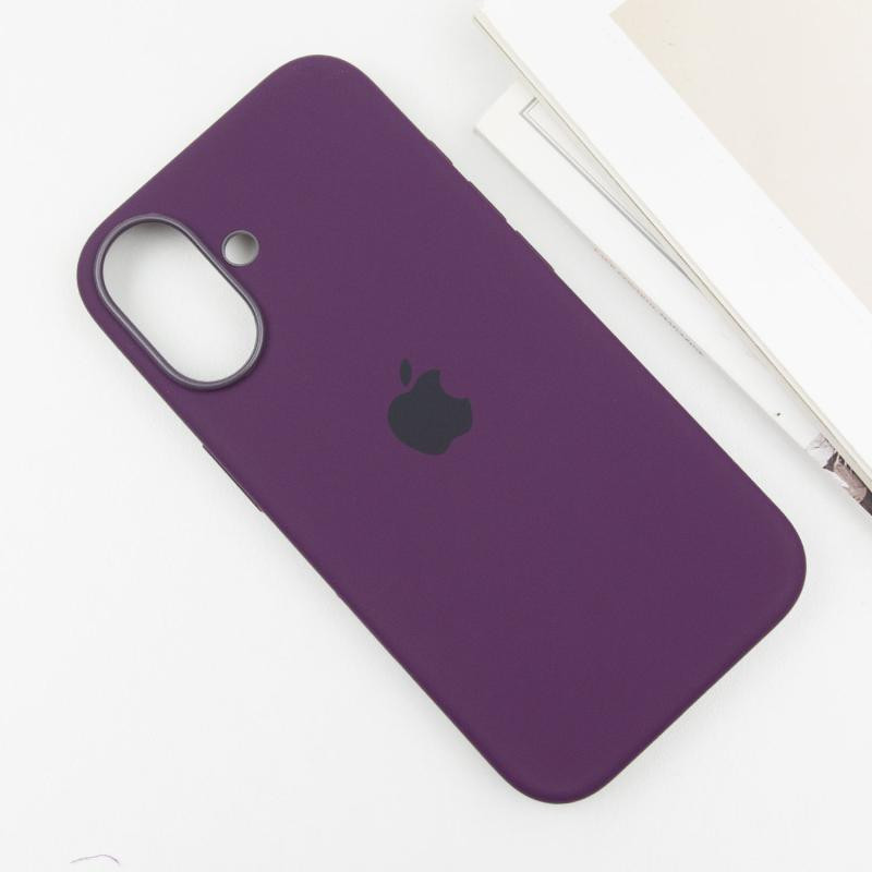 Уценка Чехол Silicone case (AAA) with Magsafe and Animation (button) для Apple iPhone 16 (6.1") Херсон - изображение 4