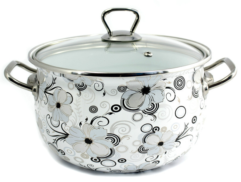 Каструля 4 л Мереживо Interos 1279-20-63802 Киев - изображение 1