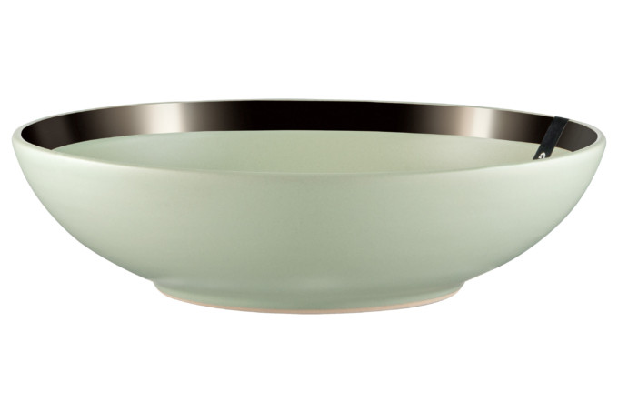Тарілка супова Ardesto Liguria Green bay AR-2920-LGC 20 см Київ - зображення 1