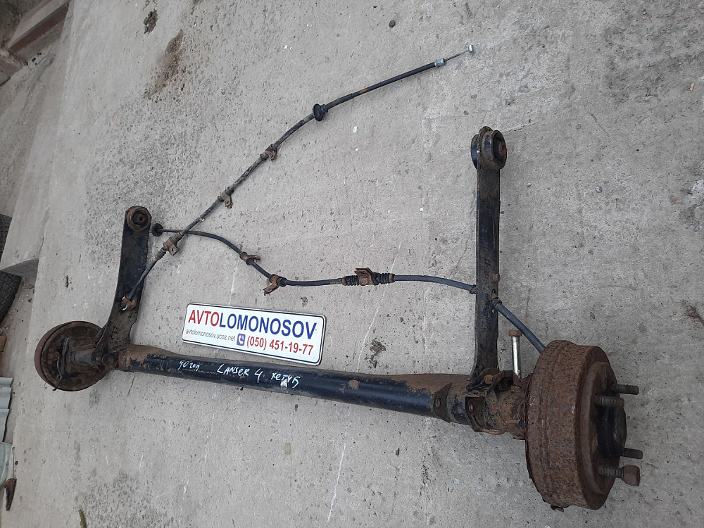 MB663091 Задняя балка Mitsubishi Lancer IV РАЗБОРКА Дніпро - зображення 4