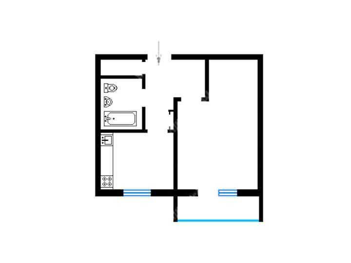 продажа 1-к квартира Киев, Святошинский, 45500 $ Київ - зображення 12