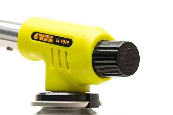 Горелка для газового баллона MASTERTOOL "Комета NOVA" пьезоподжиг Ø 19 мм/1300°С 44-5049 Харків