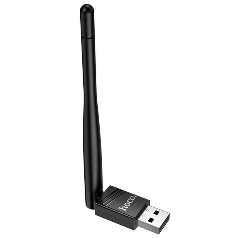 WiFi адаптер Hoco HI37 WiFi4 USB External Antenna 150Mbps Херсон - зображення 2