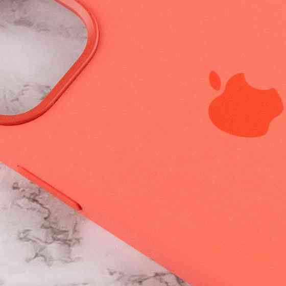 Чехол Silicone case (AAA) full with Magsafe and Animation для Apple iPhone 12 Pro / 12 (6.1") Херсон