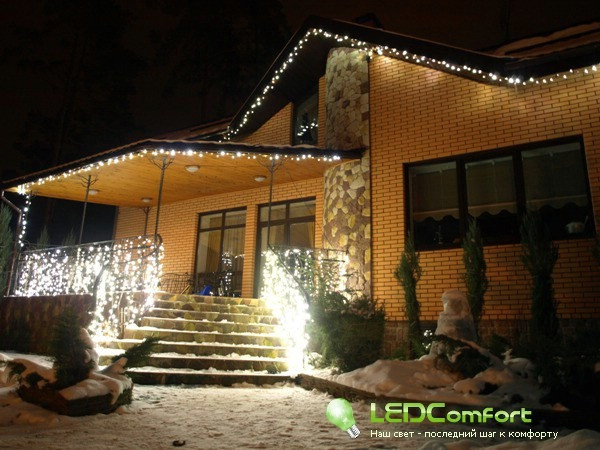 Новорічна ілюмінація, прикрасити гірляндами! Київ - зображення 1