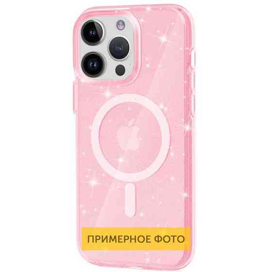 Чехол TPU Galaxy Sparkle (MagFit) для Apple iPhone 16 Pro Max (6.9") Херсон