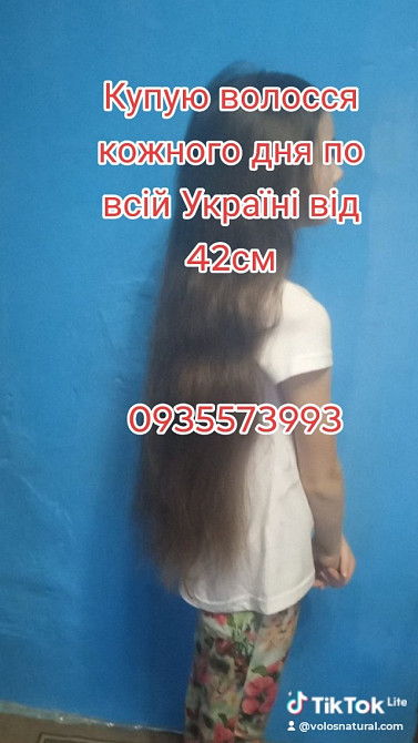 Купуємо волосся в Чернівцях та по всій Україні від 42см -0935573993 Житомир - зображення 1