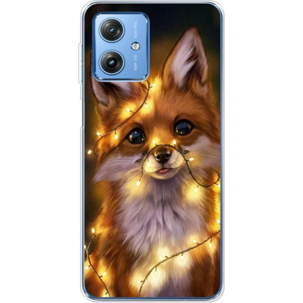 Чохол BoxFace для Motorola G54 5G/G54 Power Різдвяна лисиця (Код товару:33679) Харків - зображення 1