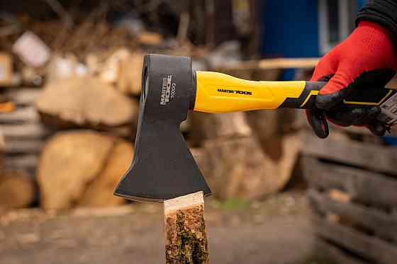 Топор MASTERTOOL 1000 г HRC 50 рукоятка фиберглассовая 370 мм 05-0906 Харків