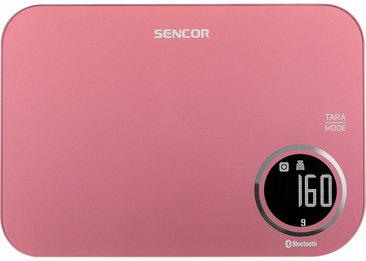 Весы кухонные Sencor SKS7074RD 5 кг красные Київ - зображення 1