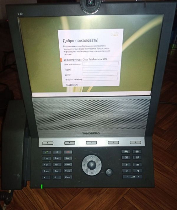VOIP видеофон Tandberg E20 Київ - зображення 3