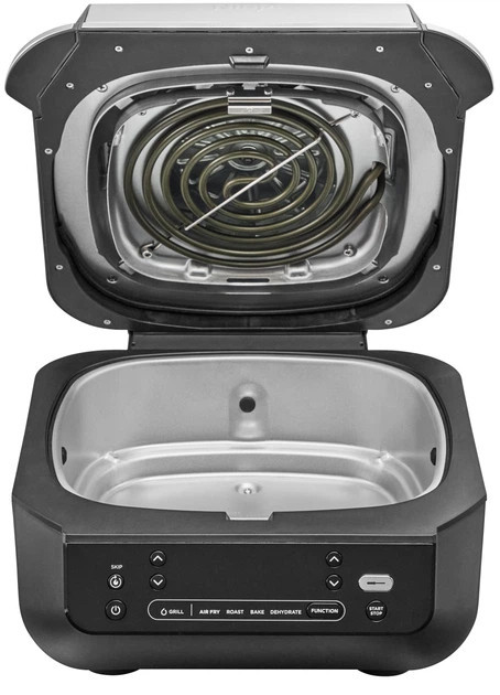 Гриль-барбекю электрический Ninja Foodi Air Grill & Air Fryer с Сooking probe EG351EU 1760 Вт серебр Киев - изображение 3