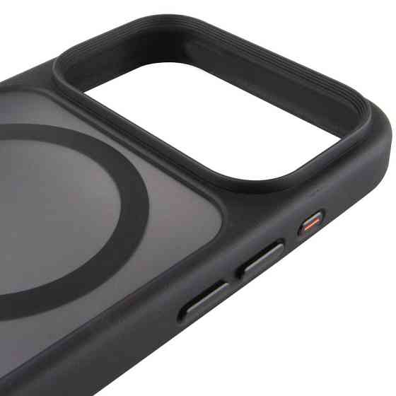 TPU+PC чехол Metal Buttons with MagSafe для Apple iPhone 17 Pro (6.3") Херсон