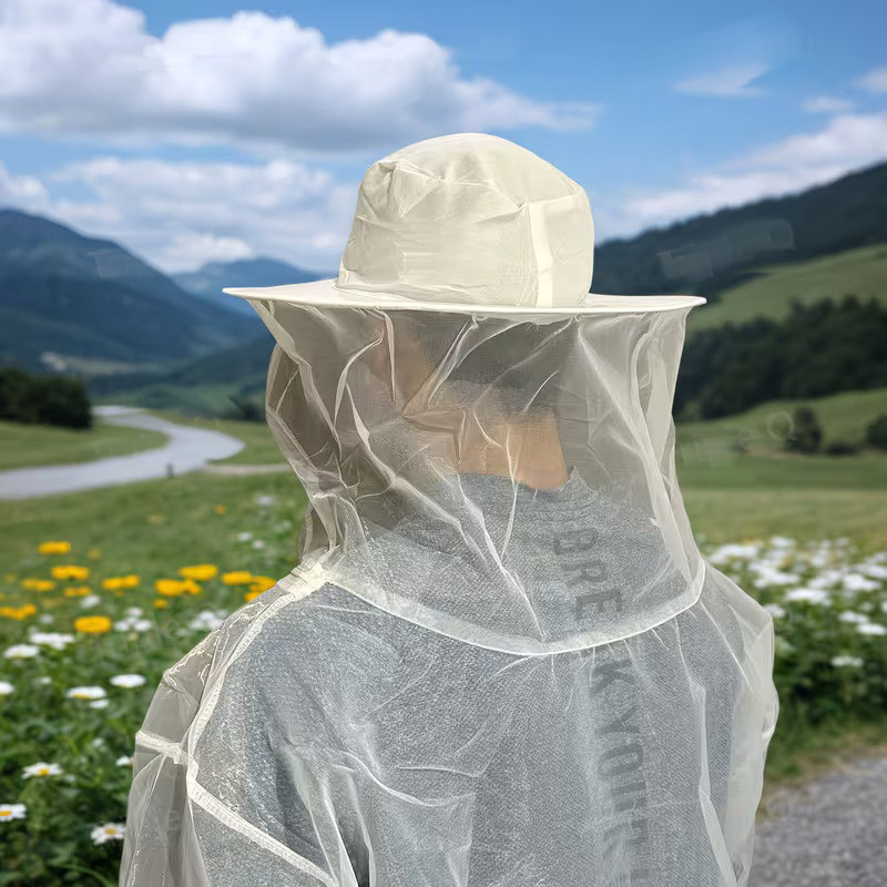 Антимоскитная куртка с шляпой белая универсальный размер (3521 342) Одесса - изображение 3