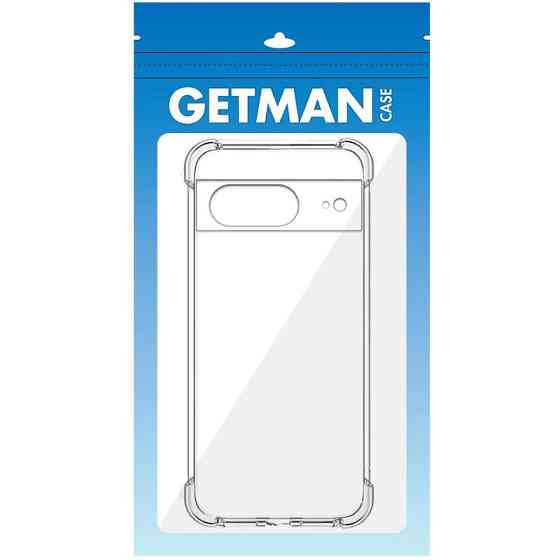 TPU чехол GETMAN Ease logo усиленные углы Full Camera для Google Pixel 8 Херсон