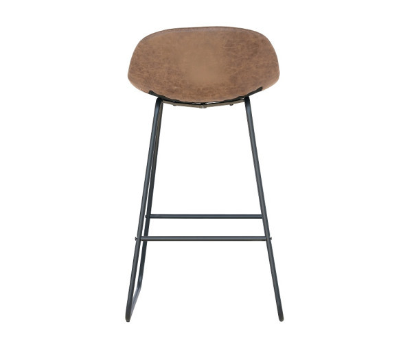 Стілець Бостон високий коричневий Дніпро - зображення 4