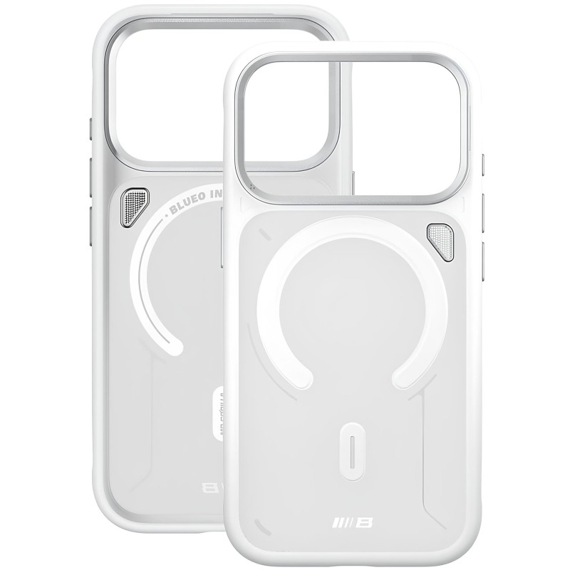 Уценка TPU+PC чехол Blueo Frosted Heat Dissipation Stand with MagSafe для Apple iPhone 17 Pro Max Херсон - зображення 3