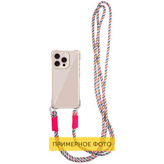 Чехол TPU CrossBody with straps для Apple iPhone 16 (6.1") Херсон