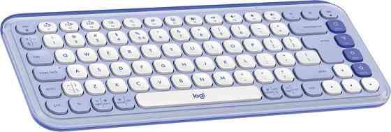 Клавиатура компьютерная безпроводная Logitech POP Icon Keys Lilac L920-013074 лиловая Киев