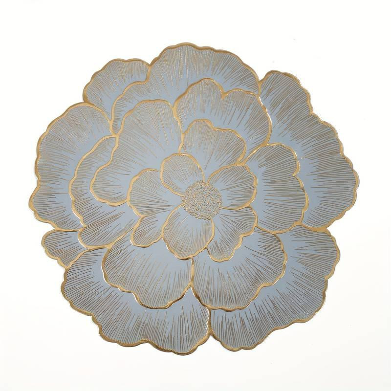 Подставки Пивония Leeseph 38см 2 шт серо-золотистые Одесса - изображение 1