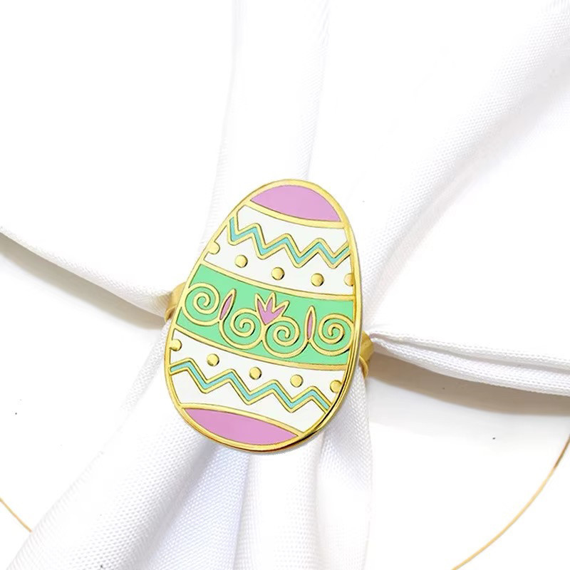 Кольца для салфеток Leeseph Пасхальные 4 шт цветные PK004 Одесса - изображение 2