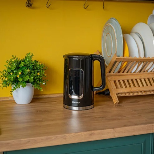 Электрочайник Magio MG-511 1.7 л черный Київ - зображення 1