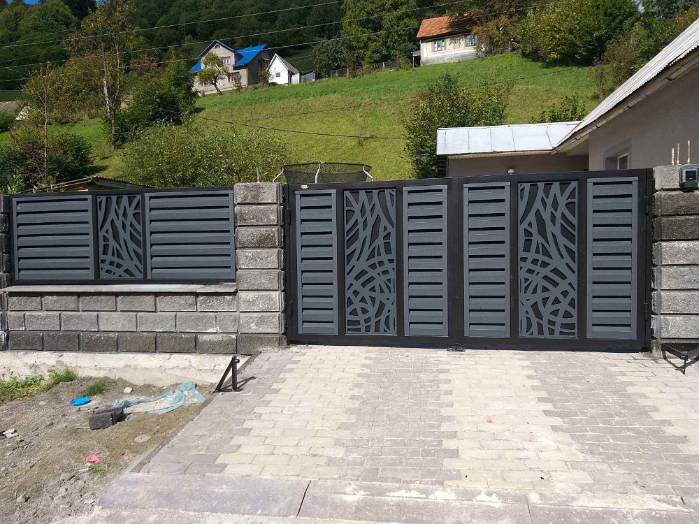 Виробництво та монтаж вулічних воріт. Відкатні, розпашні, гармошка.Акційни ціни. Львів - зображення 3
