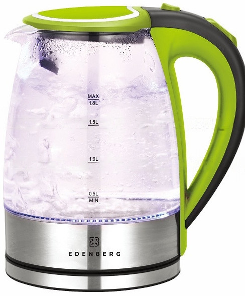 Електрочайник Edenberg EB-83556-Green 1.7 л зеленый Киев - изображение 1