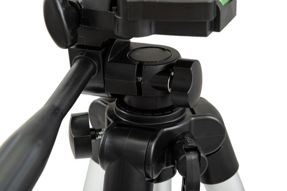 Штатив для лазерного уровня MASTERTOOL телескопический Al 400-1200 мм ¼" сумка 30-0913 Харьков - изображение 9