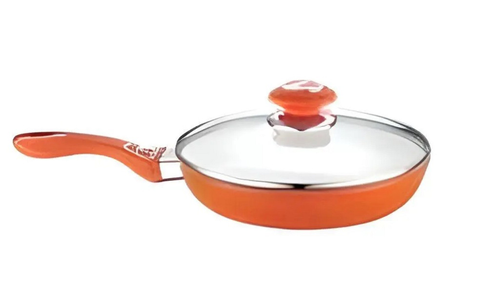 Сковорода універсальна Peterhof PH-15400-26-orange 26 см оранжева Київ - зображення 1