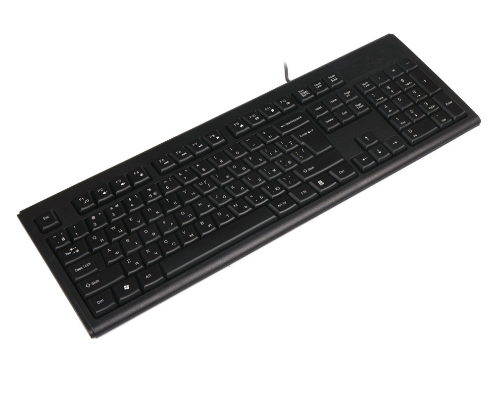 Клавиатура компьютерная проводная A4Tech KRS-83USB(Black) черная Київ - зображення 4