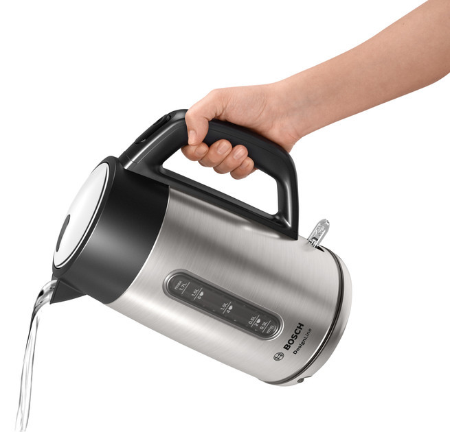 Электрочайник Bosch TWK4P440 1,7 л серебристый Київ - зображення 8