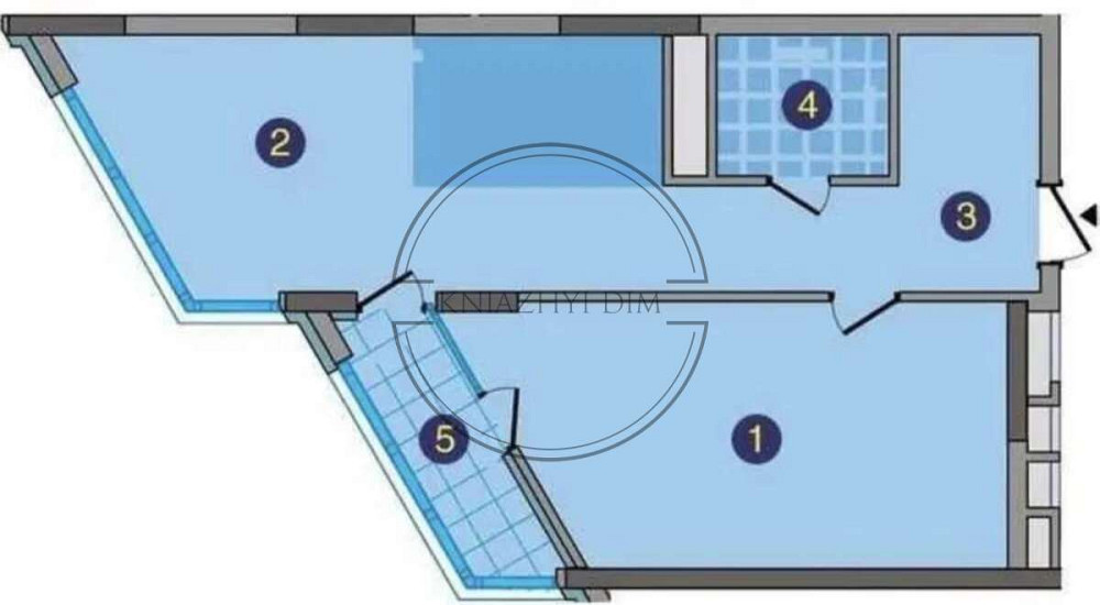 Продаж 2-х к. кв. в ЖК Зарічний, 8 будинок. № 21144254 Київ - зображення 3