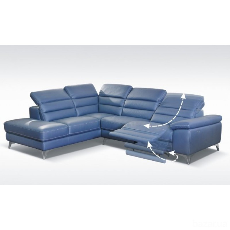 стильний куток, сучасний куток з реклайнером Falgo Львов - изображение 6