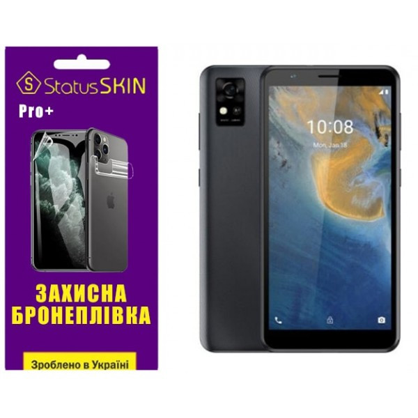 Поліуретанова плівка StatusSKIN Pro+ для ZTE Blade A31 Глянцева Харьков - изображение 1